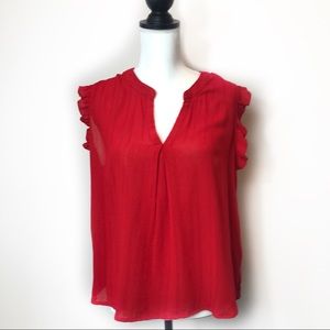 Universal Thread Ruffle Sleeve Blouse